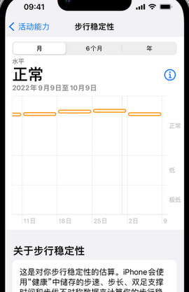 尼木iPhone手机维修如何在iPhone开启'步行稳定性通知'