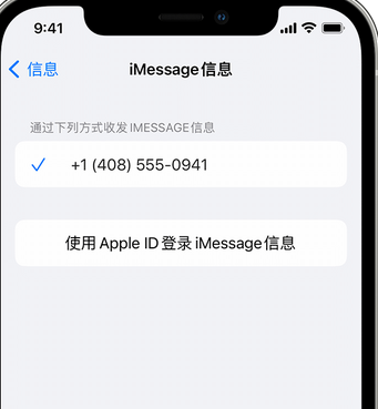 尼木apple维修iPhone上无法正常发送iMessage信息 